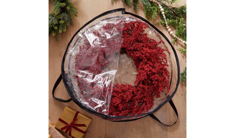 Argos Home Reusable Christmas Wreath Bag