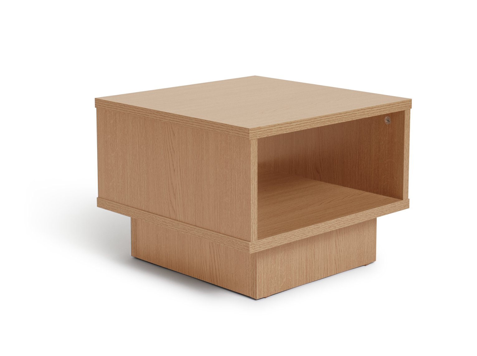 Habitat Cubes 1 Shelf End Table - Oak Effect