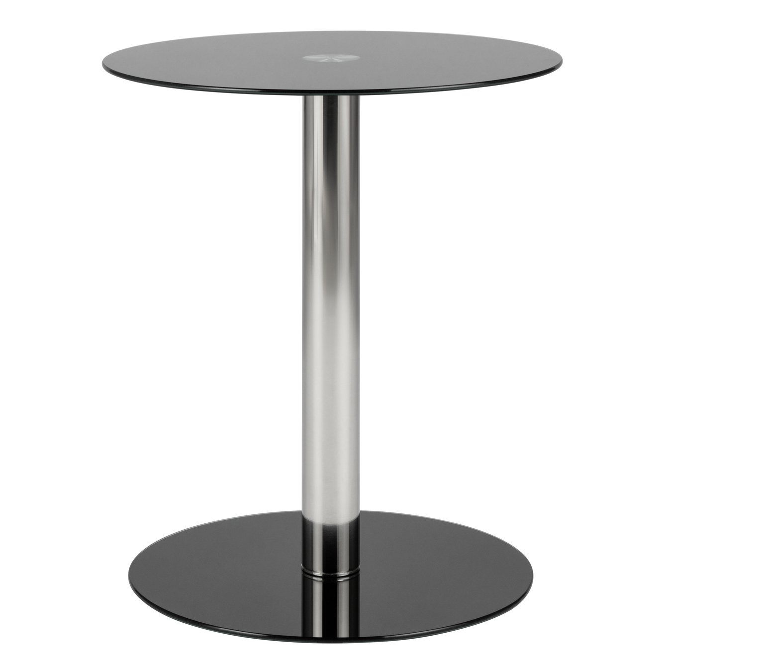 black lamp table