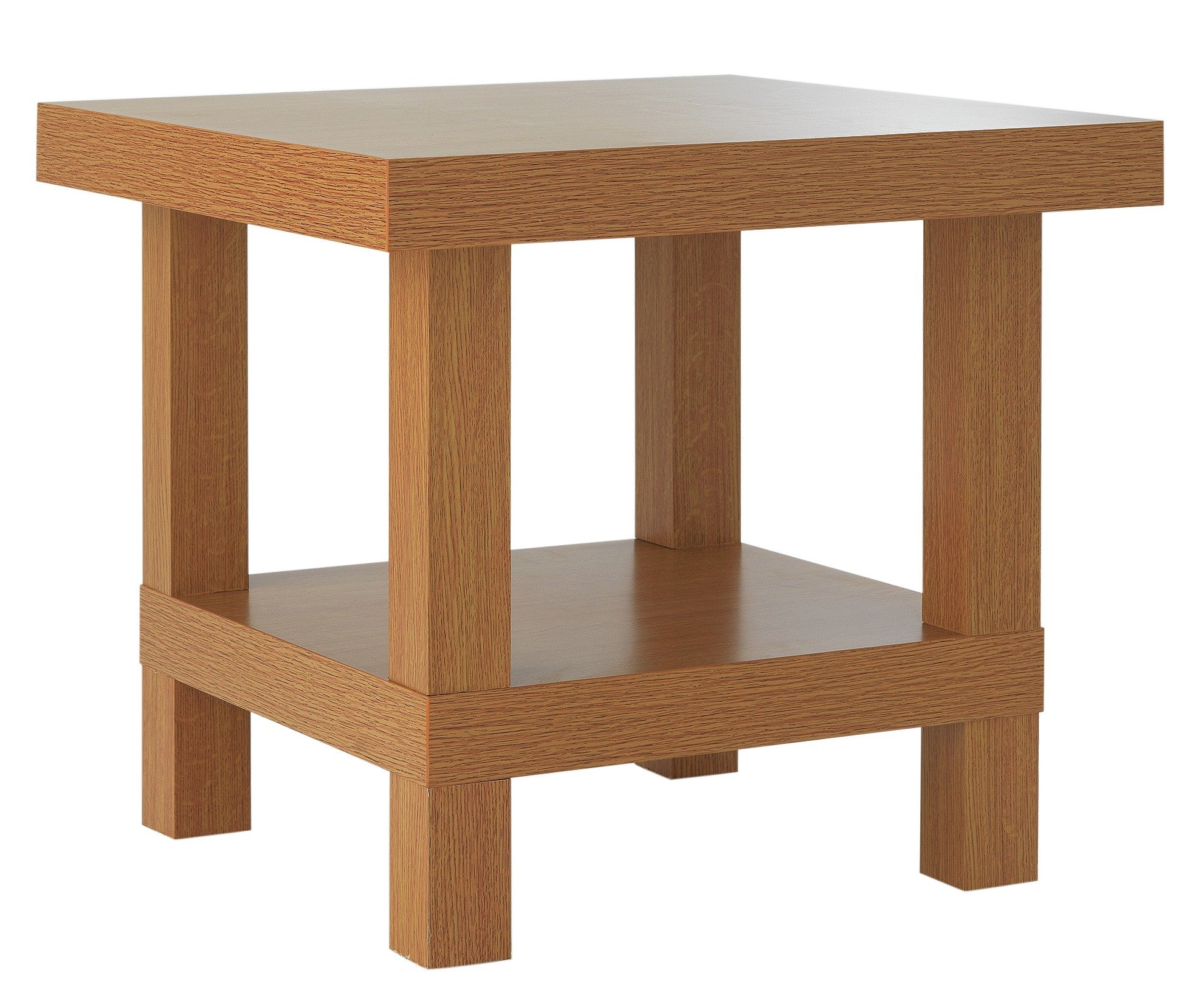 Argos Home Stratford Chunky End Table - Oak Effect