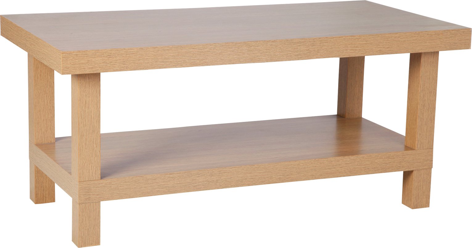 Argos Home Stratford Chunky Coffee Table - Oak Effect