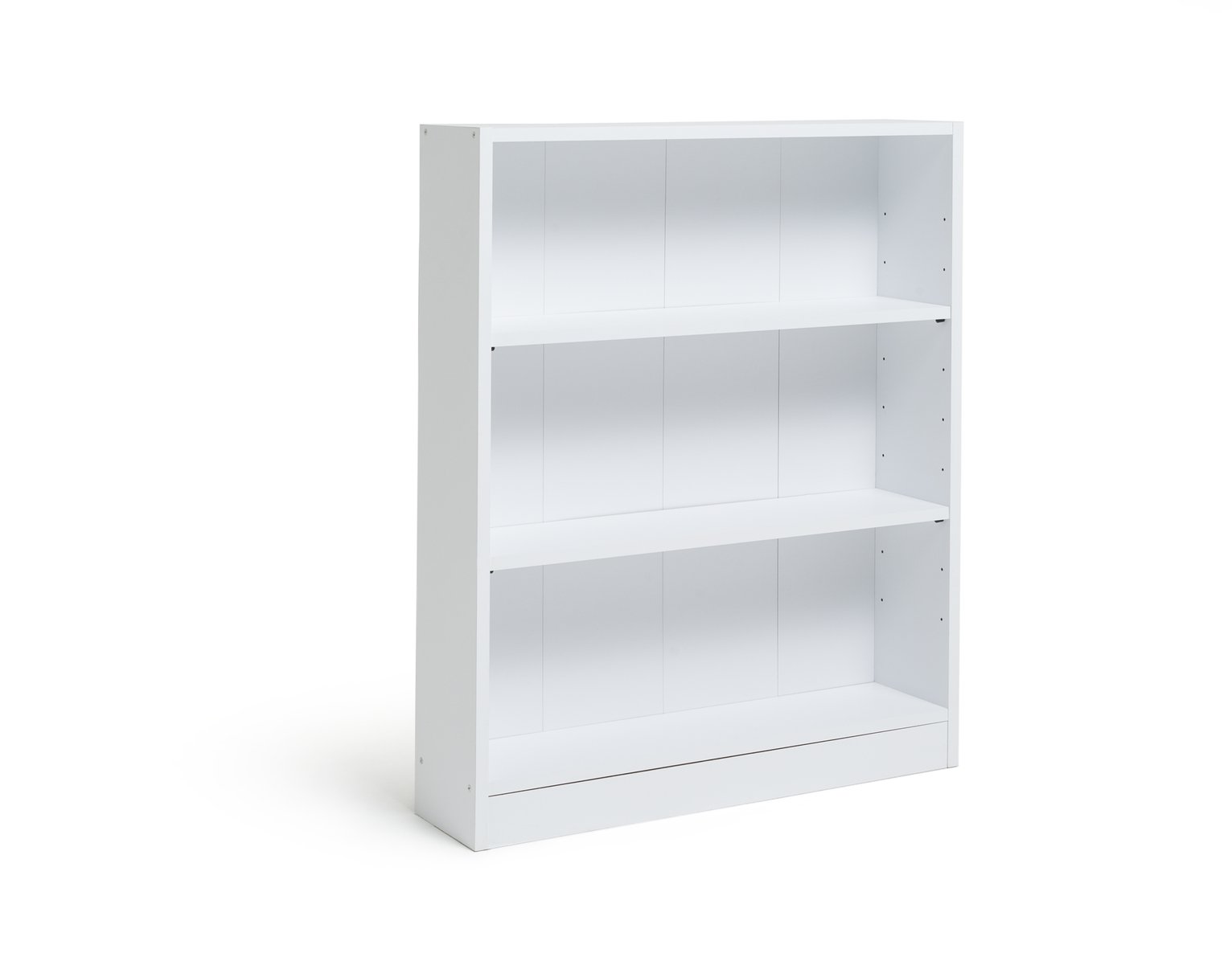 Habitat 2 Shelf Small Bookcase - White