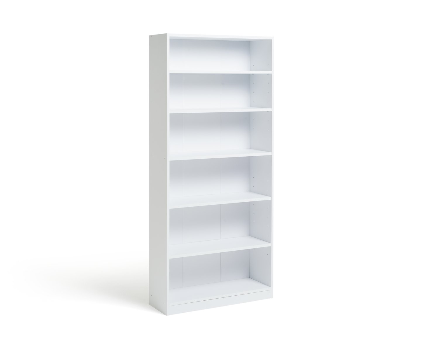 Habitat Maine 5 Shelf Tall & Wide Deep Bookcase - White