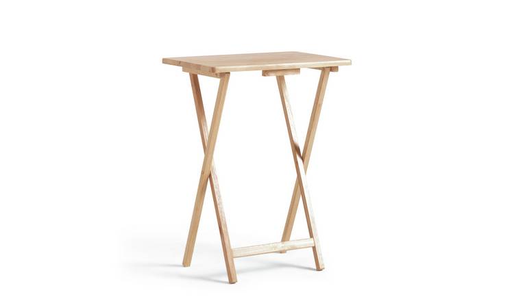 Small folding on sale snack table