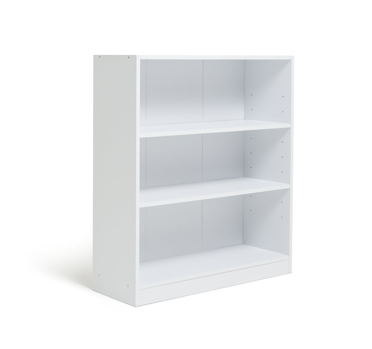 Argos Home Maine Short Bookcase - White