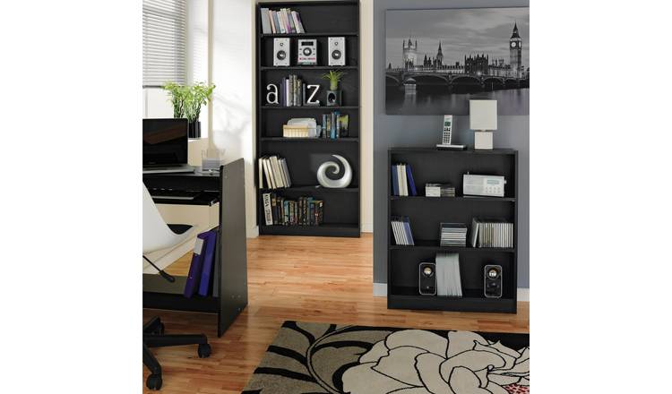 Buy Argos Home 2 Shelf Small Bookcase Black Bookcases And Shelving Units Argos