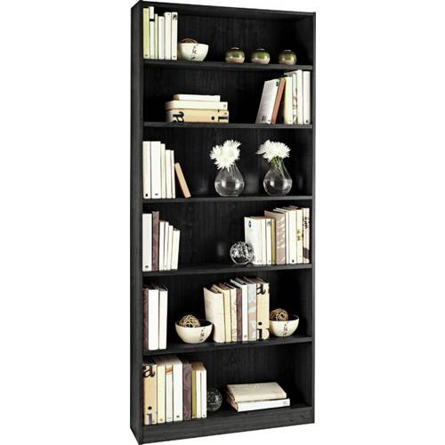 Buy Argos Home Maine 5 Shelf Tall Wide Bookcase Black Bookcases and