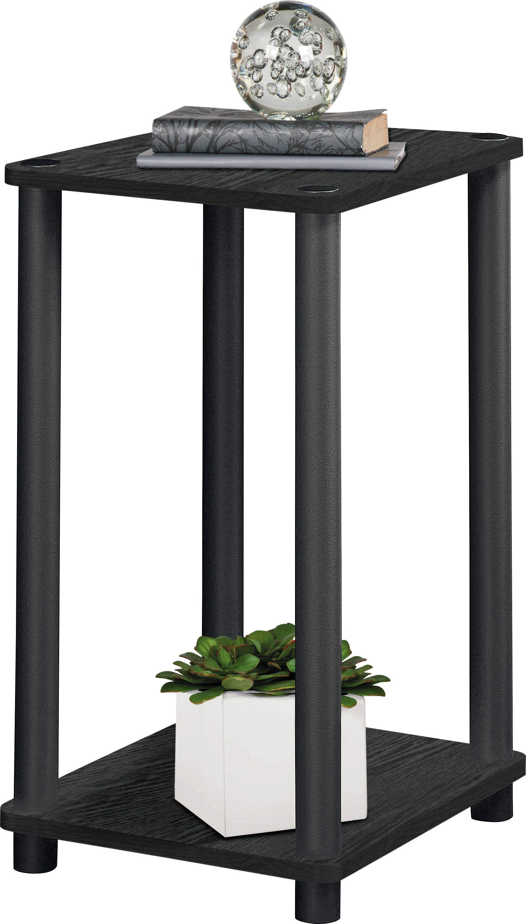 Argos Home Verona 1 Shelf Telephone Table - Black