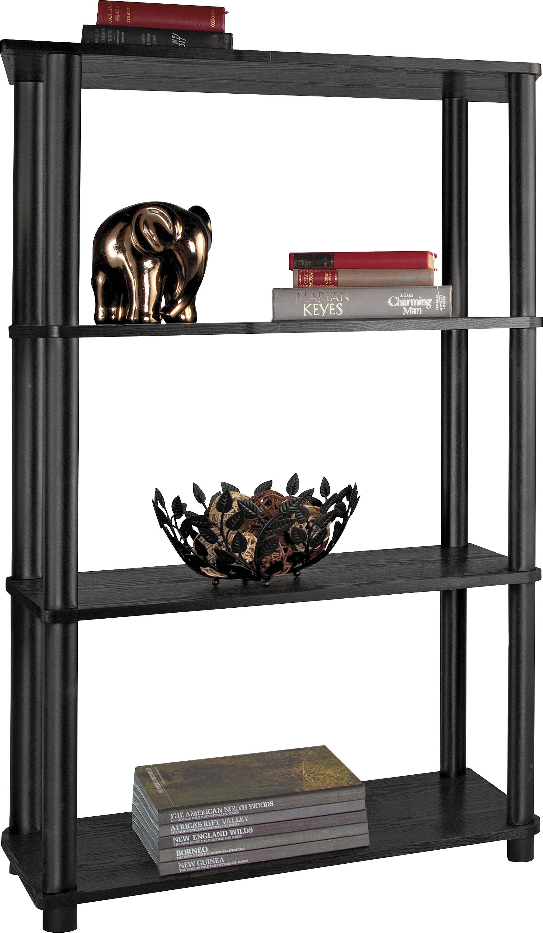 Argos Home Verona 4 Shelf Shelving Unit - Black