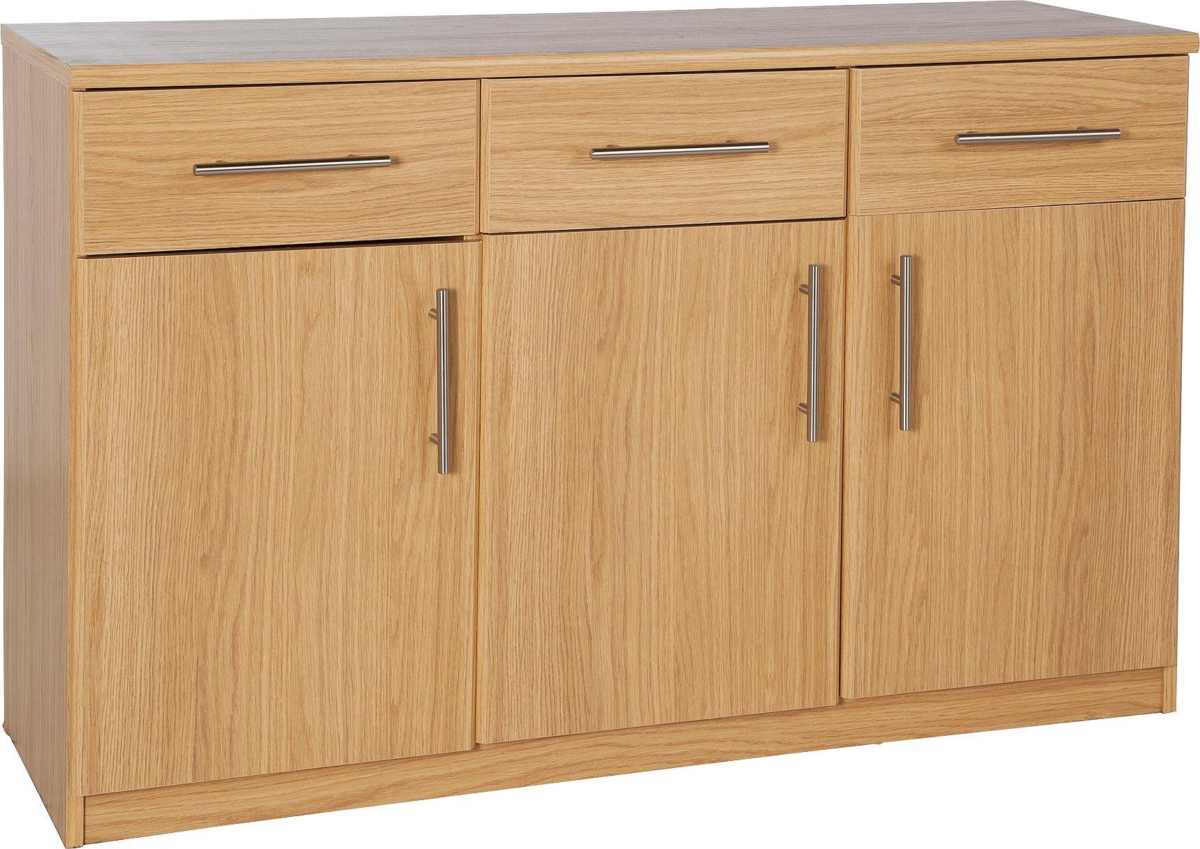 Argos Home Anderson 3 Dr and 3 Drawer Sideboard - Oak Effect