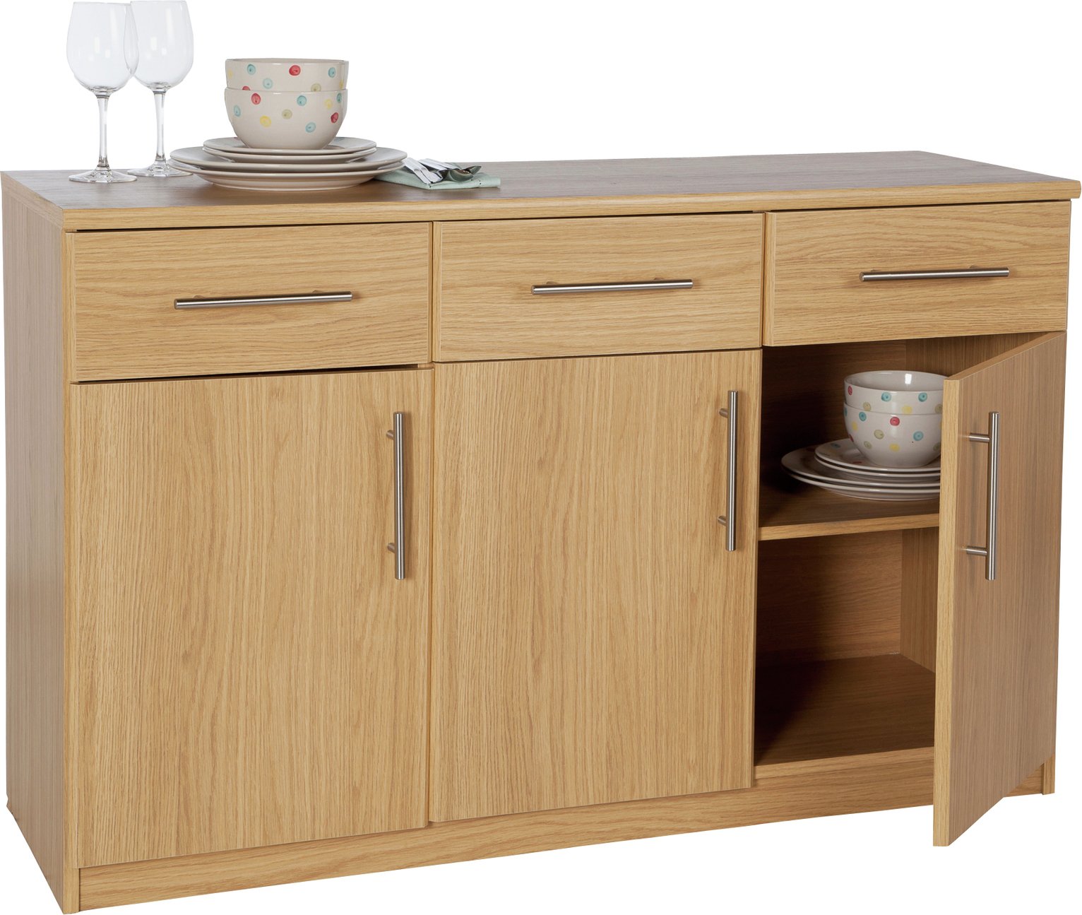 Argos Home Anderson 3 Dr and 3 Drawer Sideboard Reviews