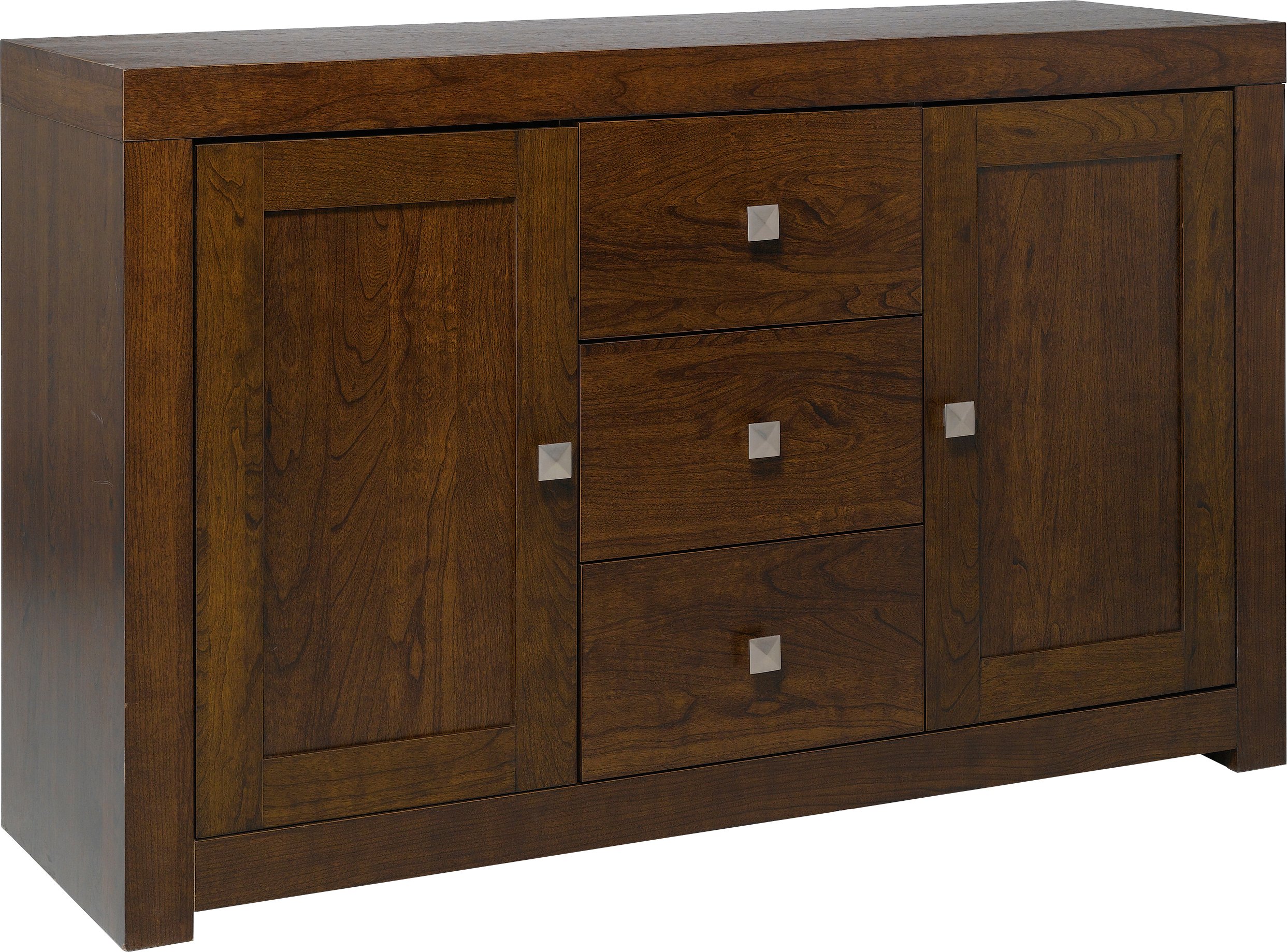 Argos Home Jamal 2 Door 3 Drawer Sideboard - Mango Effect