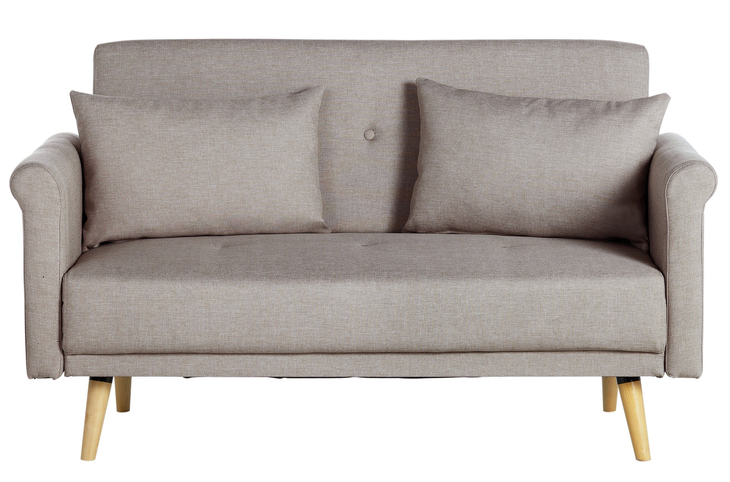 Buy Hygena Evie 2 Seater Fabric Sofa in a Box - Natural ...