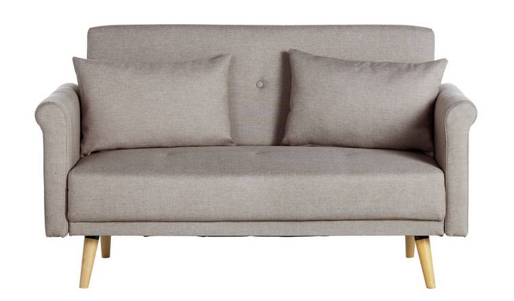 Argos Home Evie 2 Seater Fabric Sofa in a Box - Natural