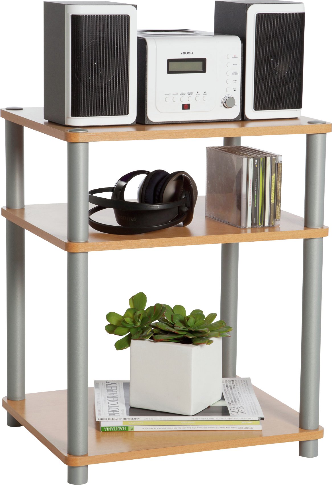 Argos Home Verona Hi-Fi Unit - Beech Effect