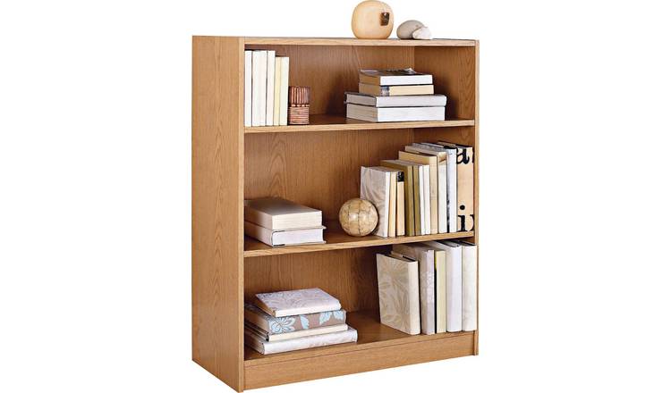 Buy Argos Home Maine 2 Shelf Small Bookcase Oak Effect