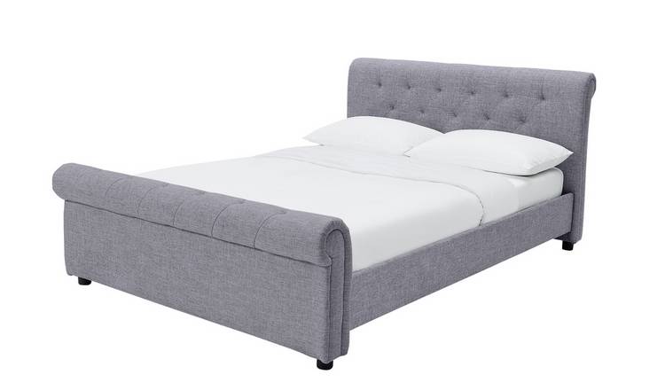 Buy Argos Home Newbury Superking Bed Frame Grey Bed