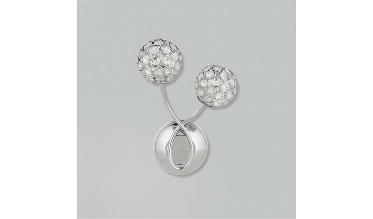 Buy Argos Home Amelia Light Beaded Globe Light Wall lights | Argos