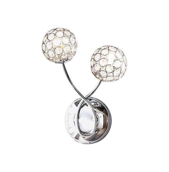 Argos Home Amelia 2 Light Beaded Globe Wall Light Review