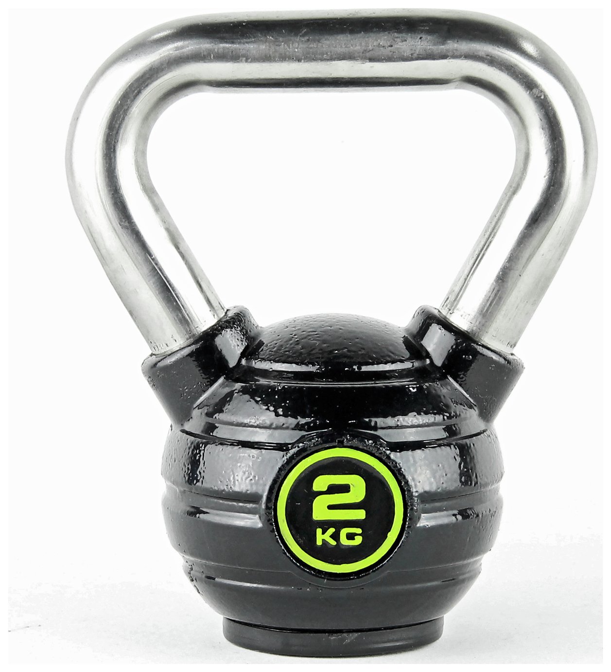 Opti Eco-Iron and Stainless Steel Kettlebell - 2kg
