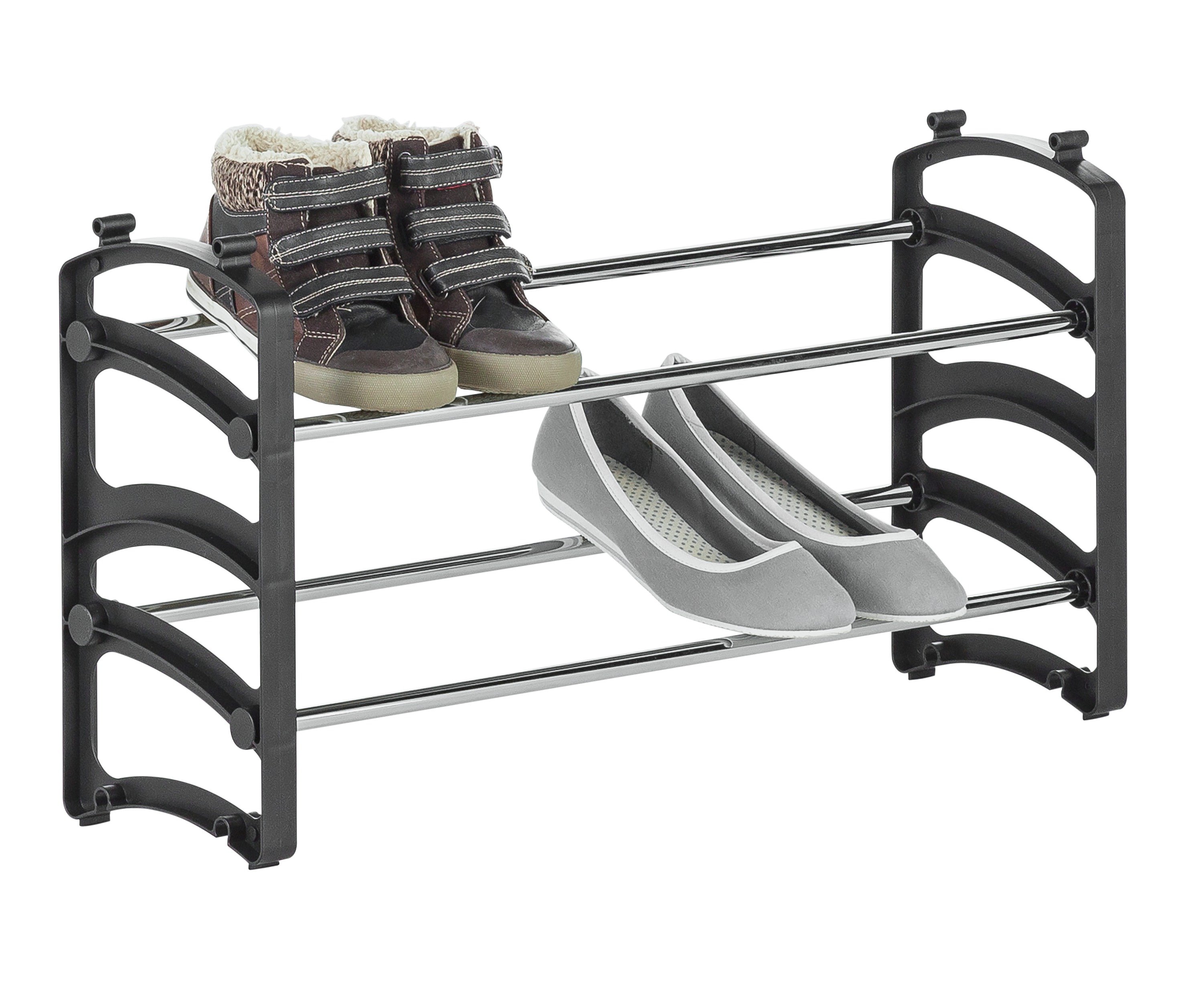 Argos Home 2 Tier Stackable Shoe Rack 6125783 Argos Price Tracker Pricehistory Co Uk