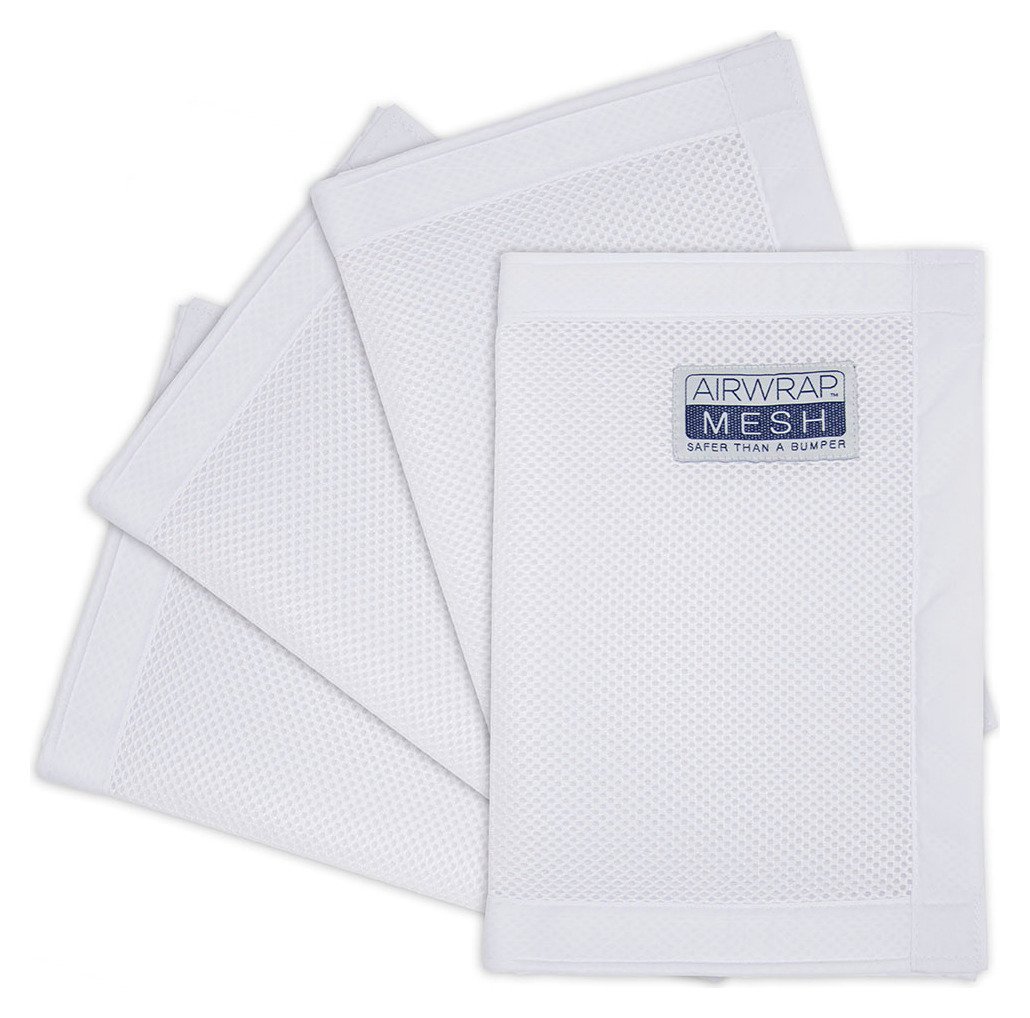 airwrap 4 sided mesh cot bumper