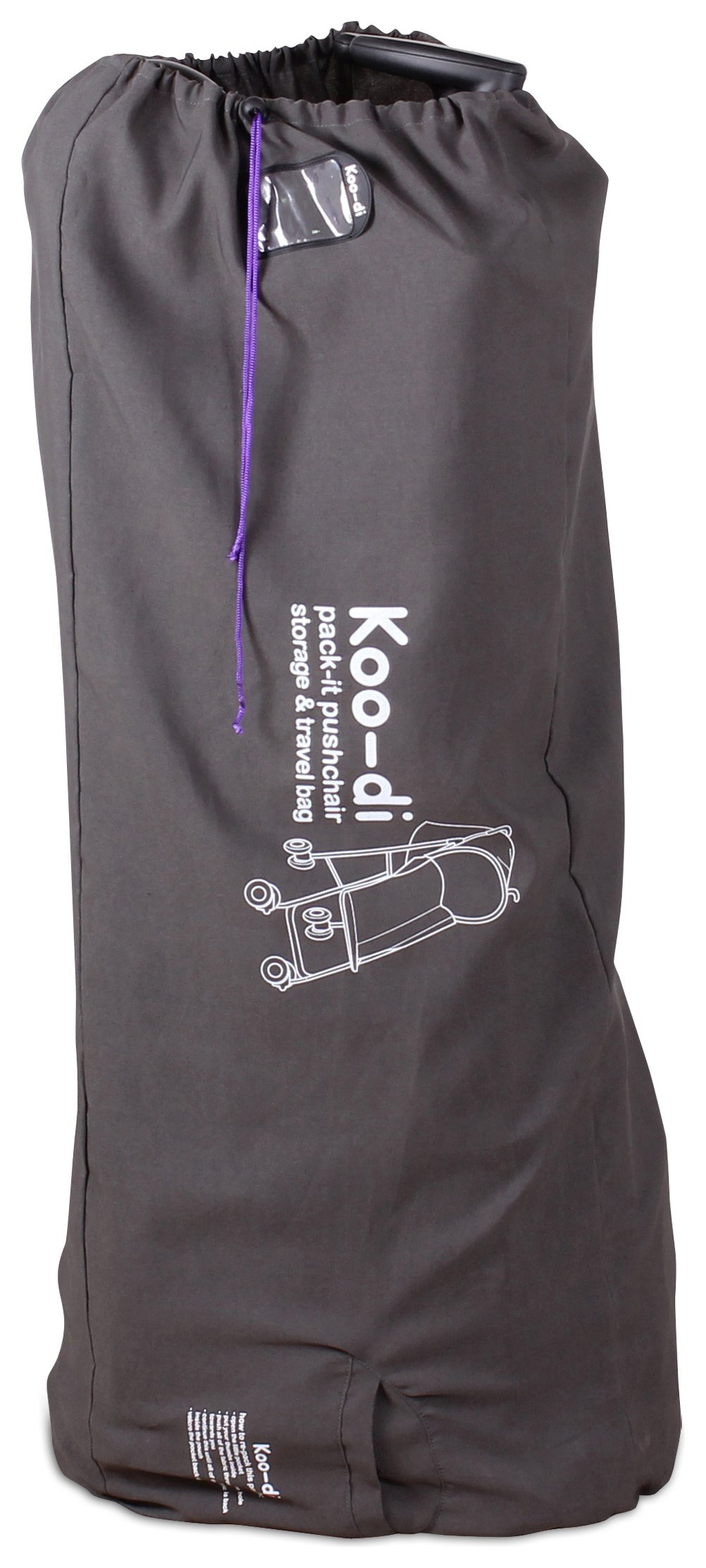 Koo-di Pack-It - Pushchair Storage and - Travel Bag - Charcoal