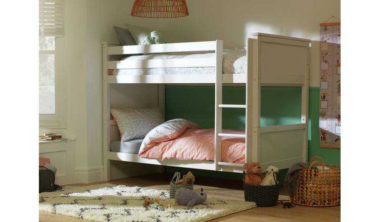 Argos white bunk outlet beds