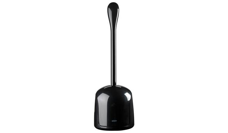OXO Softworks Compact Toilet Brush - Black.