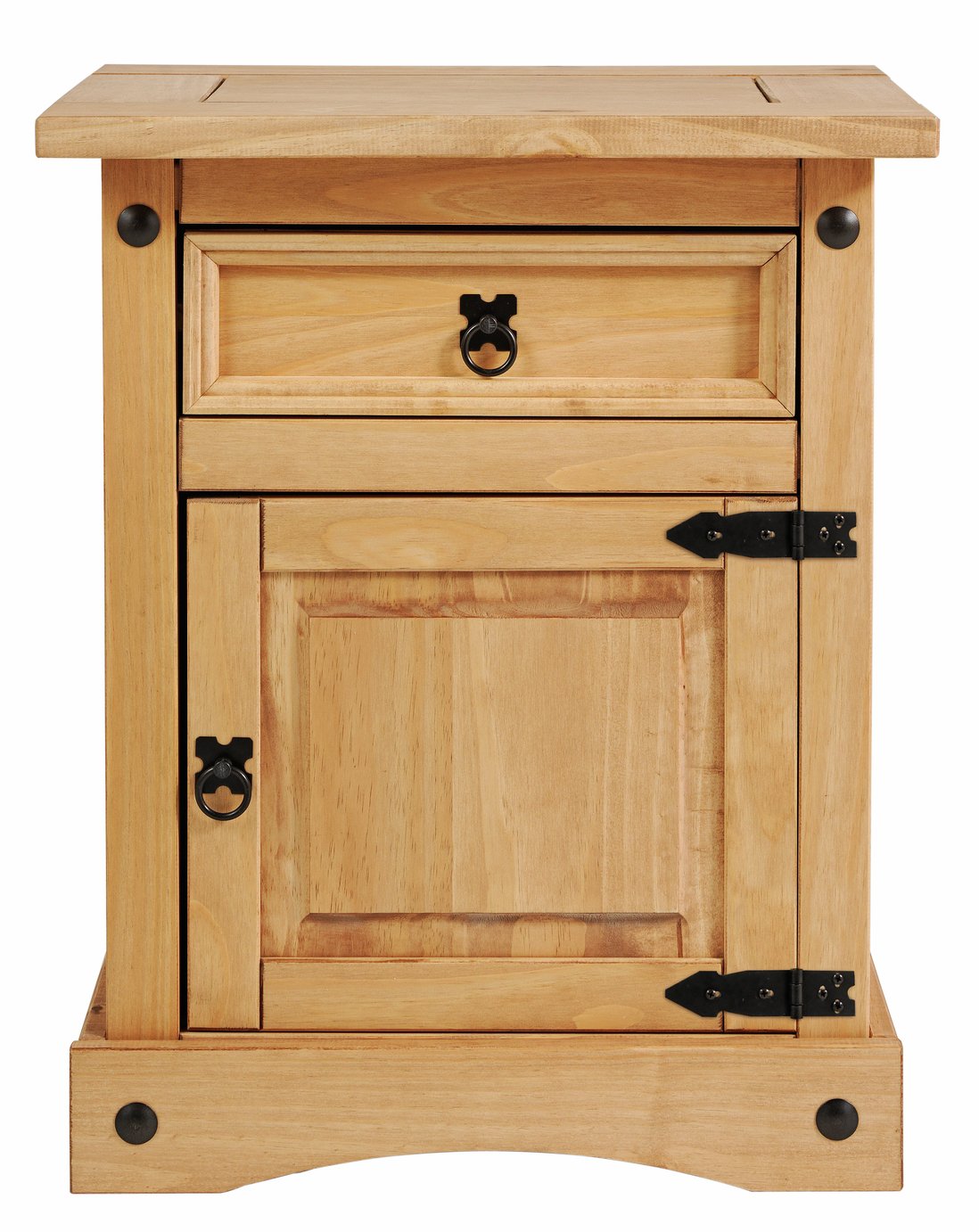 light pine bedside tables