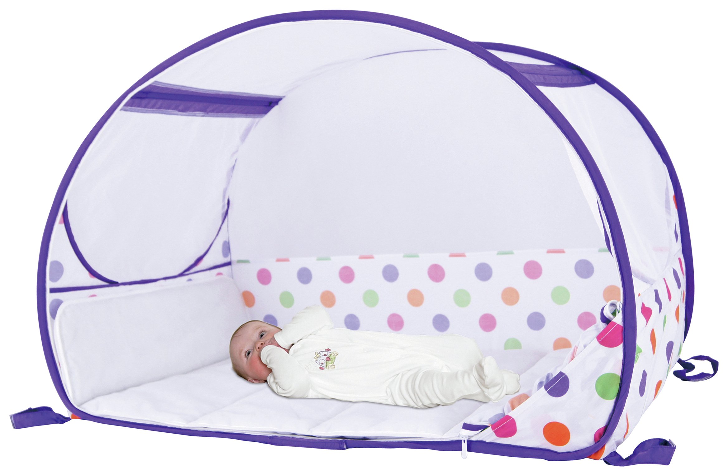 Koodi PopUp Bubble Travel Cot Polka Dot Reviews