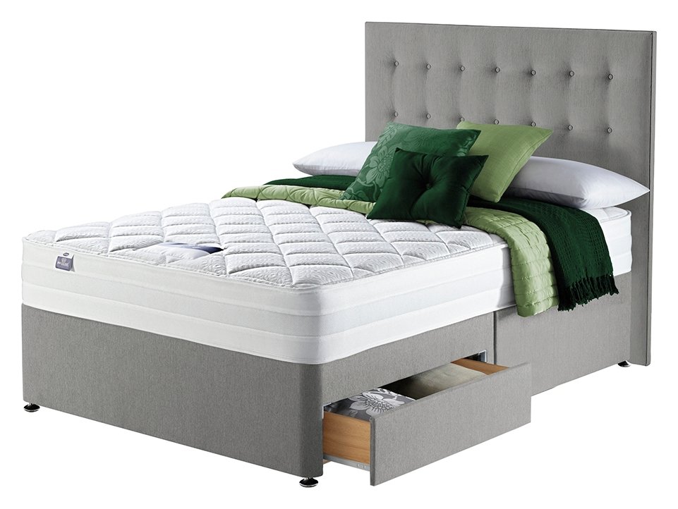 Silentnight Knightly 2000 Memory Double 2 Drawer Divan Bed Review