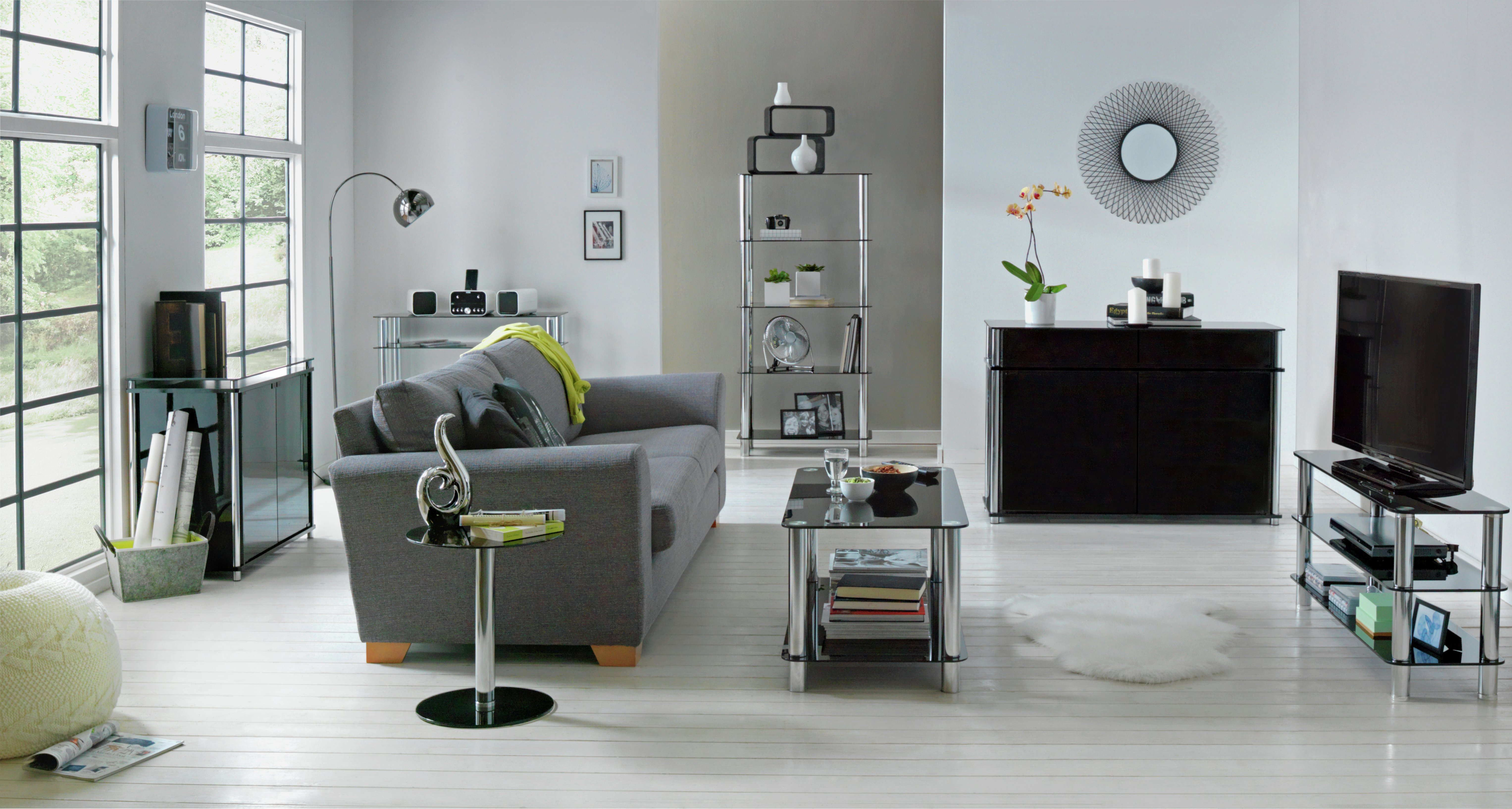 Argos Home Matrix 2 Door Glass Sideboard Reviews