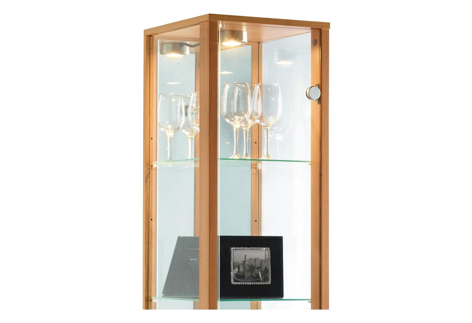 Argos glass display cabinet