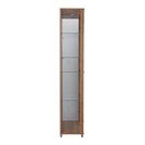 Buy Argos Home 2 Glass Door Display Cabinet - Light Oak Effect ...