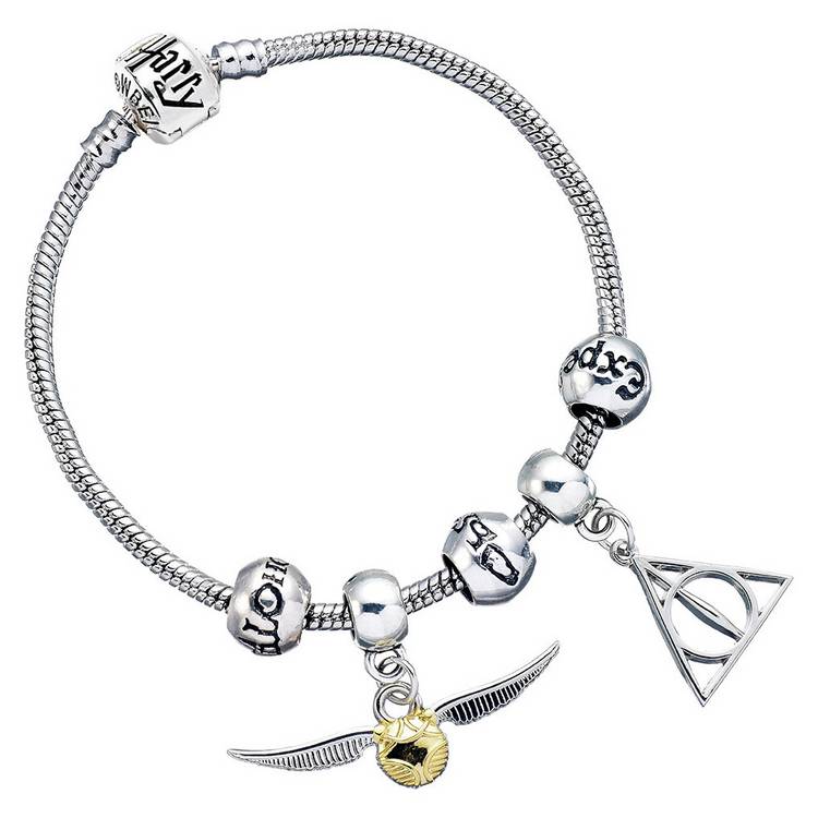 Harry Potter Silver Colour Charm Bracelet 0