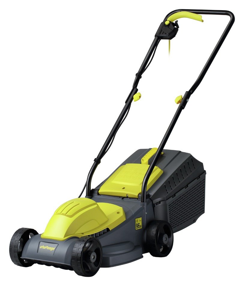 Challenge 31cm Corded Rotary Lawnmower - 1000W