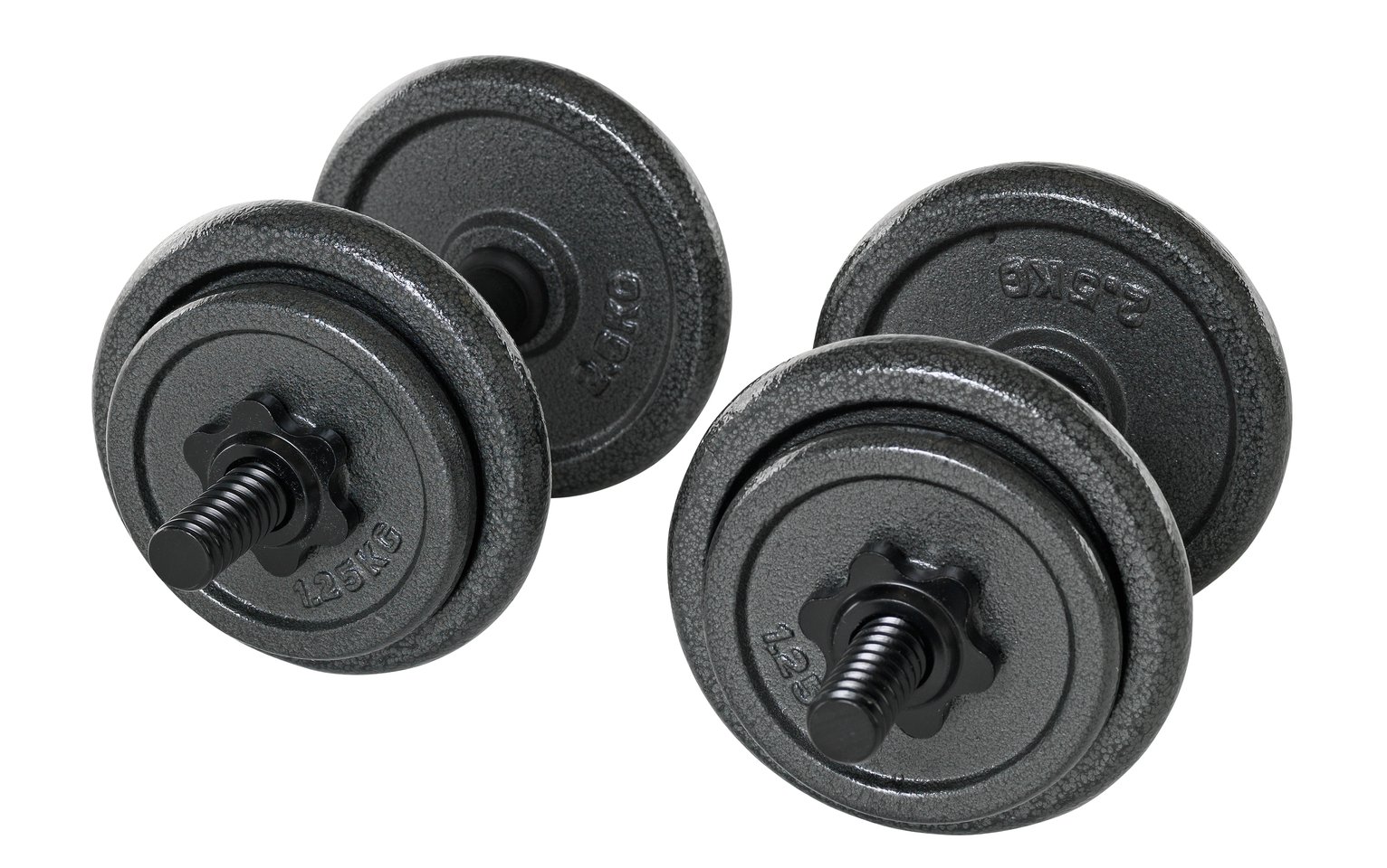 Opti Cast Iron Bar and Dumbbell Set Reviews