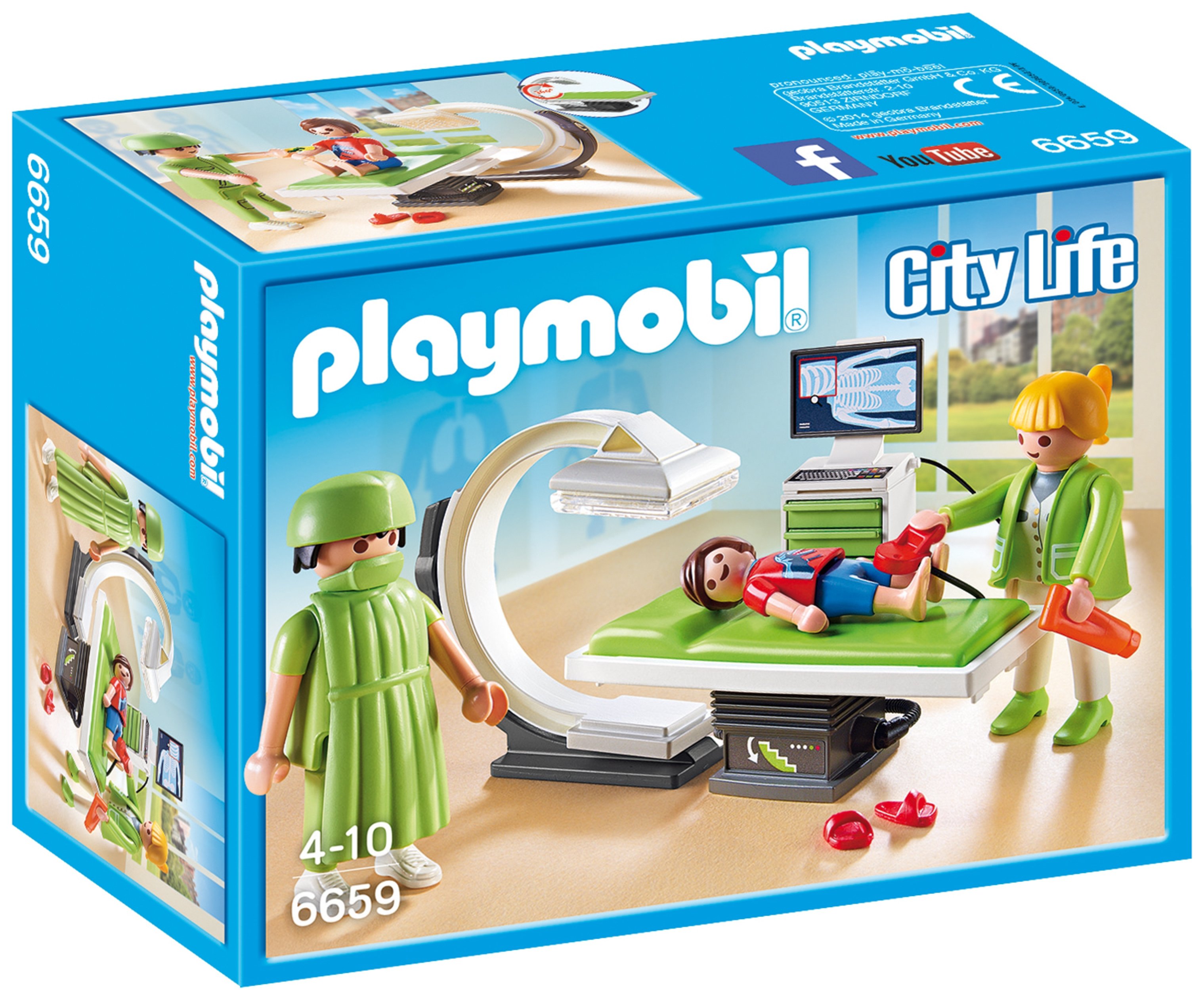 Playmobil 6659 City Life X-Ray Room.