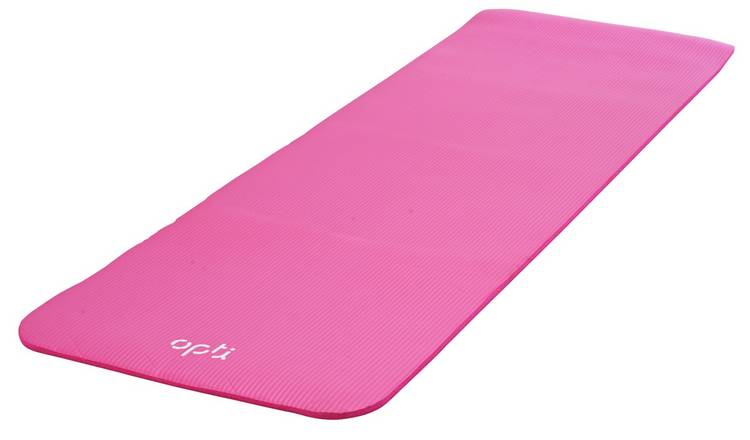 media ballon Leidingen Buy Opti 12mm Thickness Yoga Exercise Mat | Exercise and yoga mats | Argos