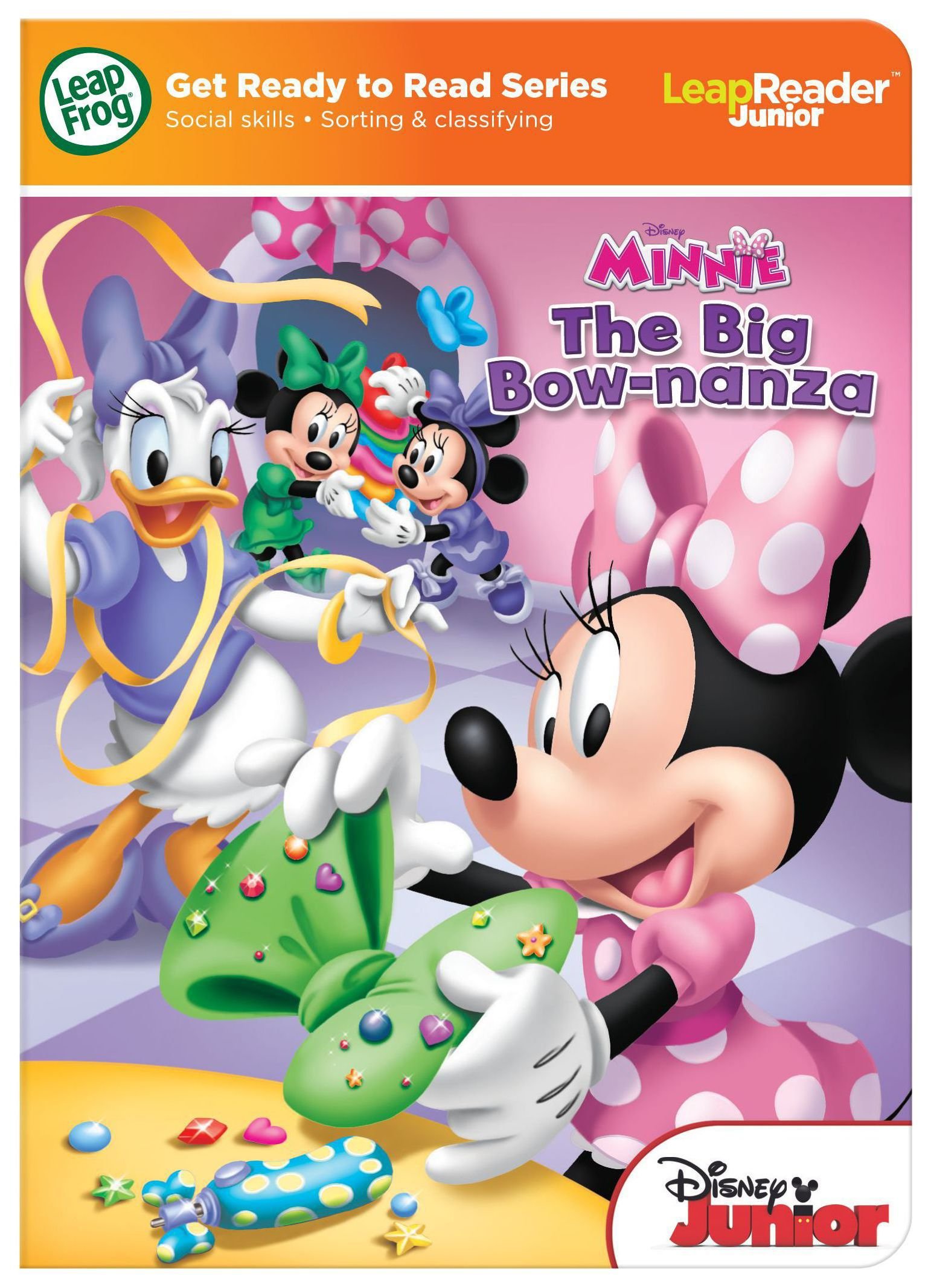 LeapFrog Junior Book Disney Minnie The Big Bow Nanza