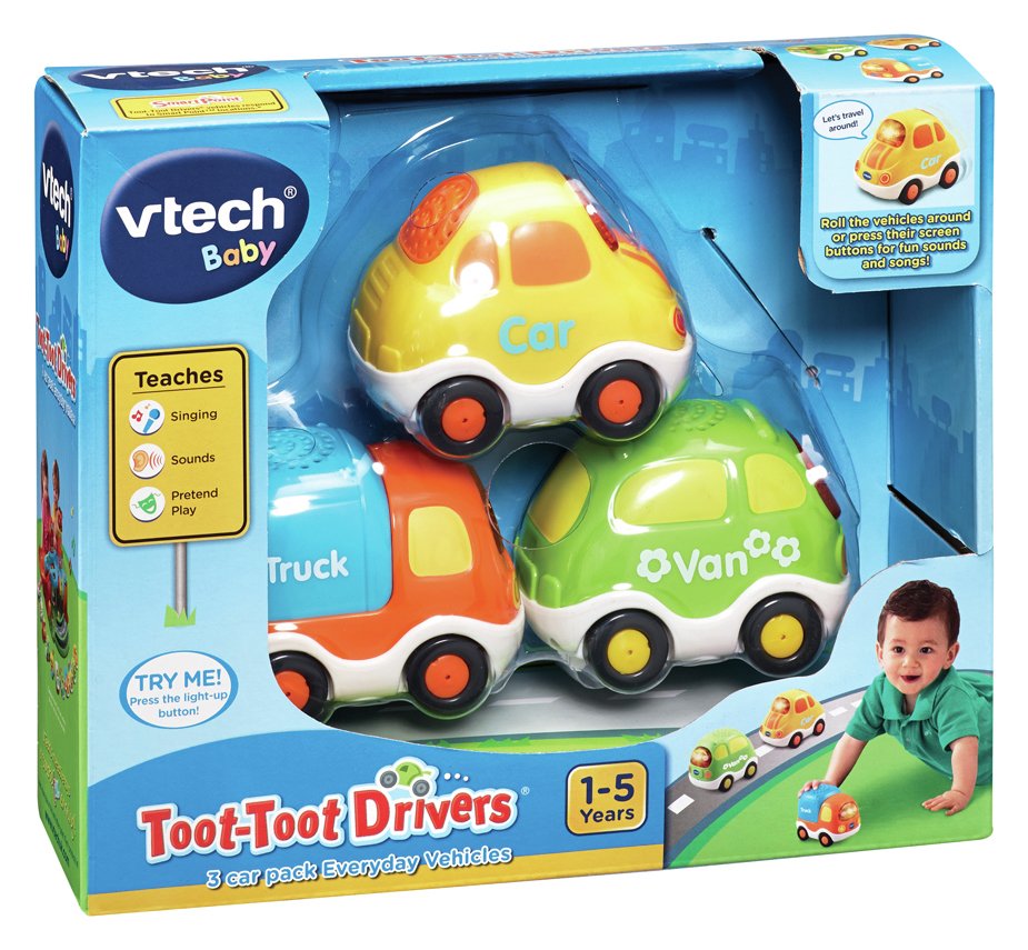 Vtech Toot-Toot Driver Set 1 Car Van & Lorry