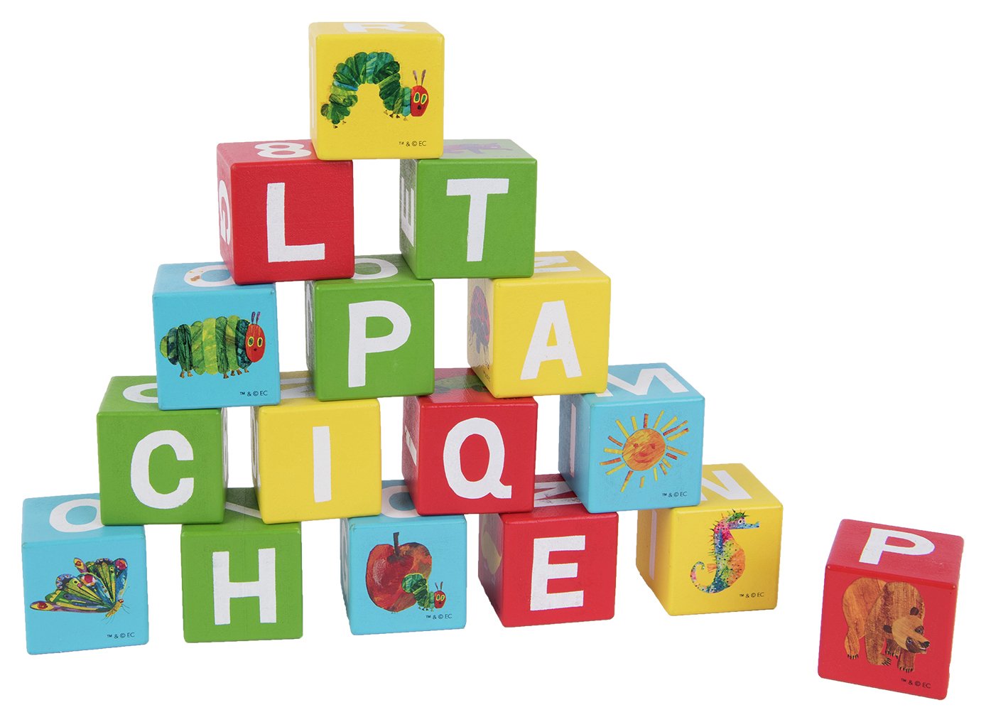 hungry caterpillar building blocks