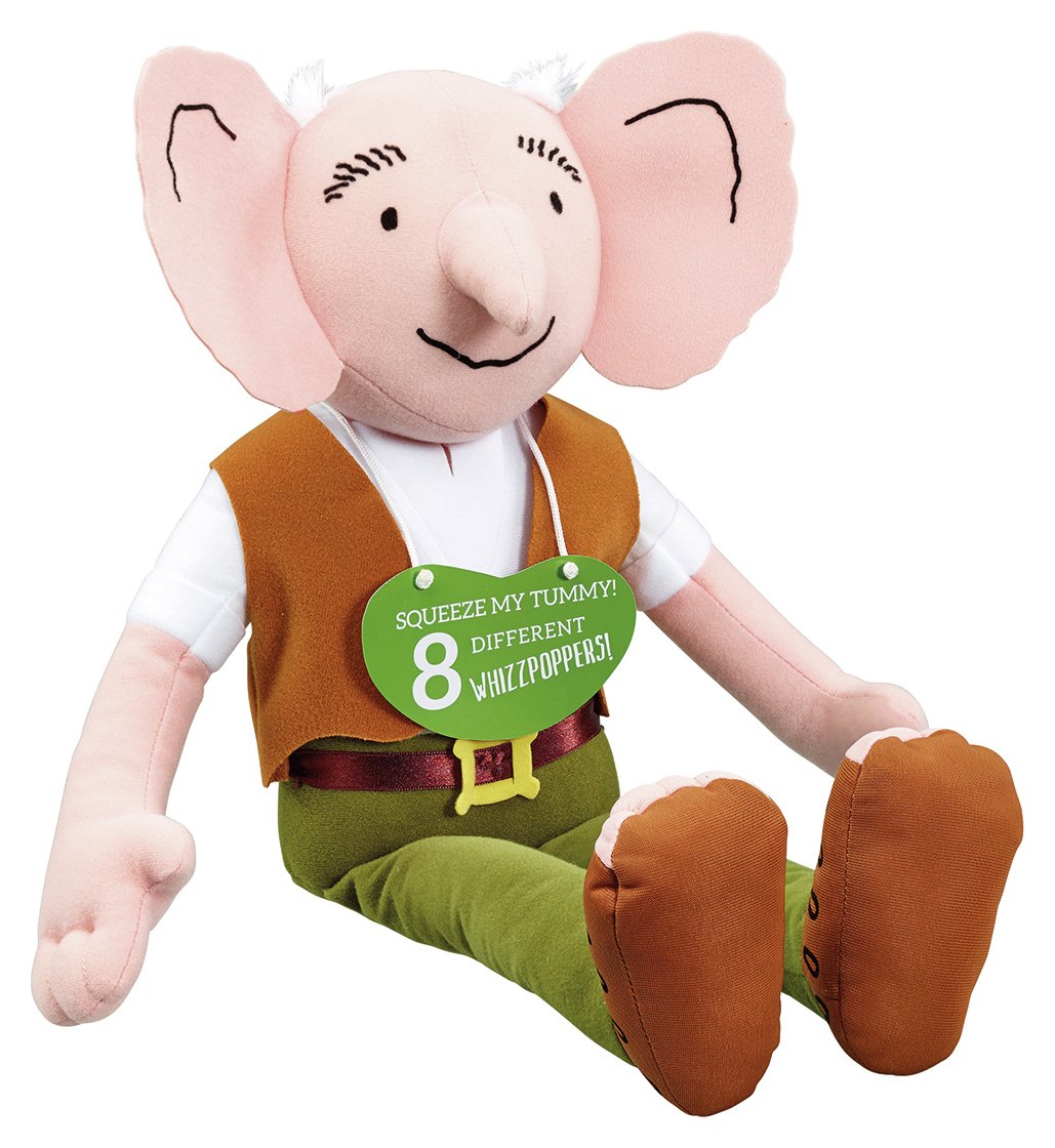 Roald Dahl Whizzpopping BFG Soft Toy With Sound