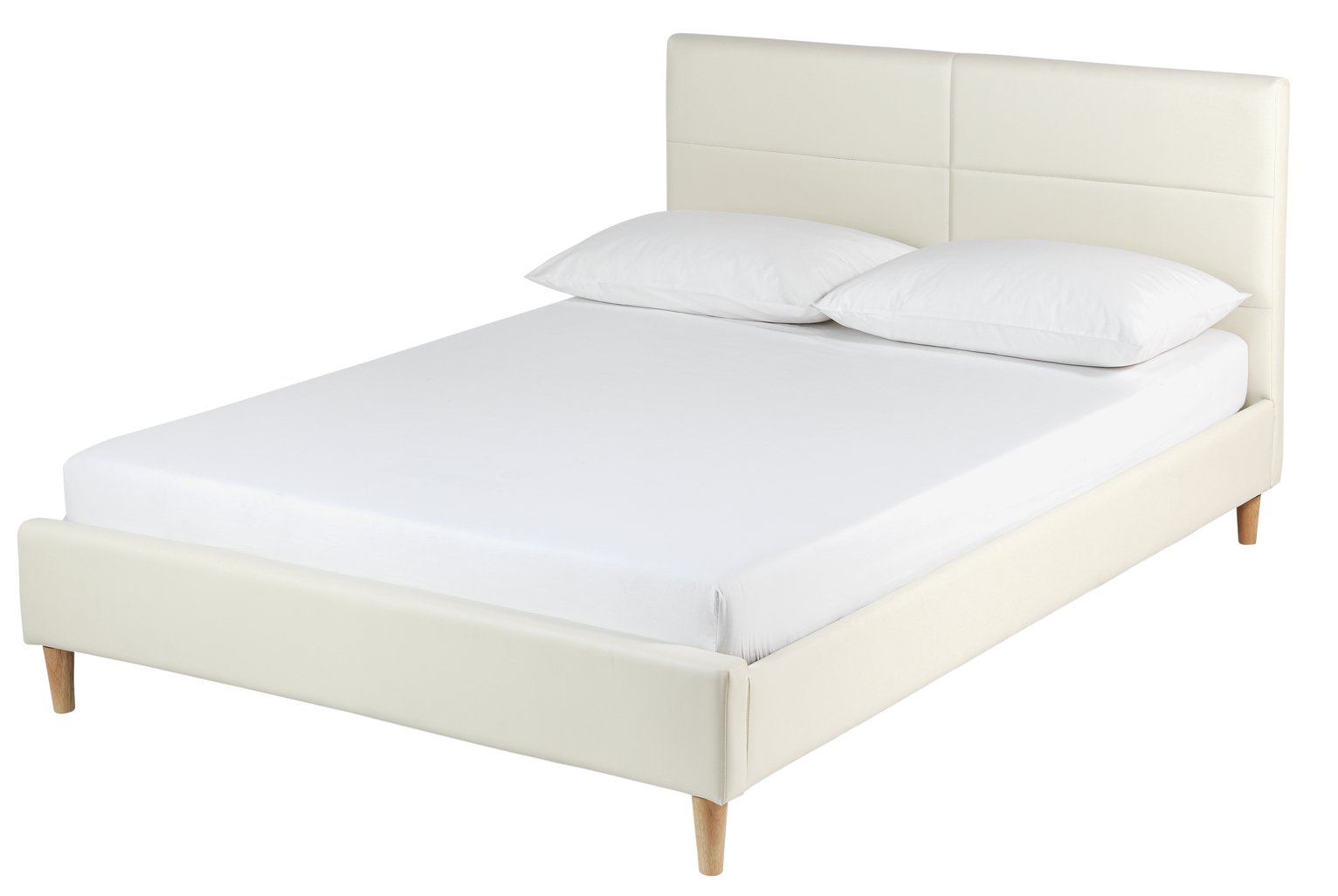 Argos Home Mendelssohn Kingsize Bed Frame - White