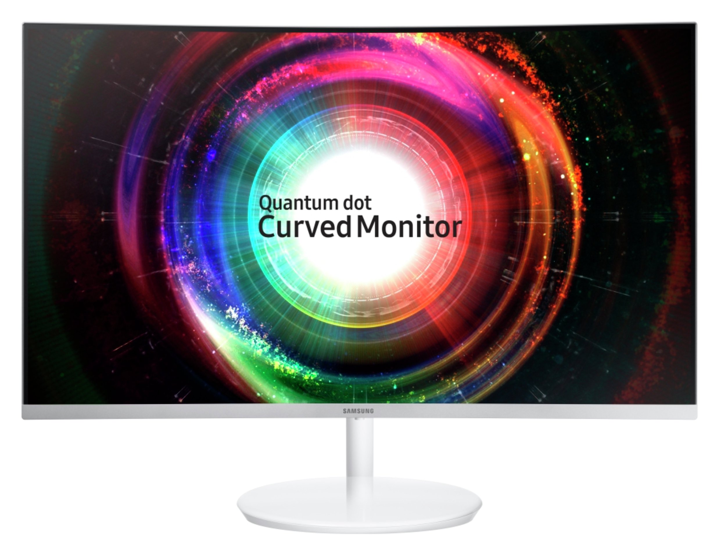 Samsung C27H711 27 Inch Curved LED Monitor - White