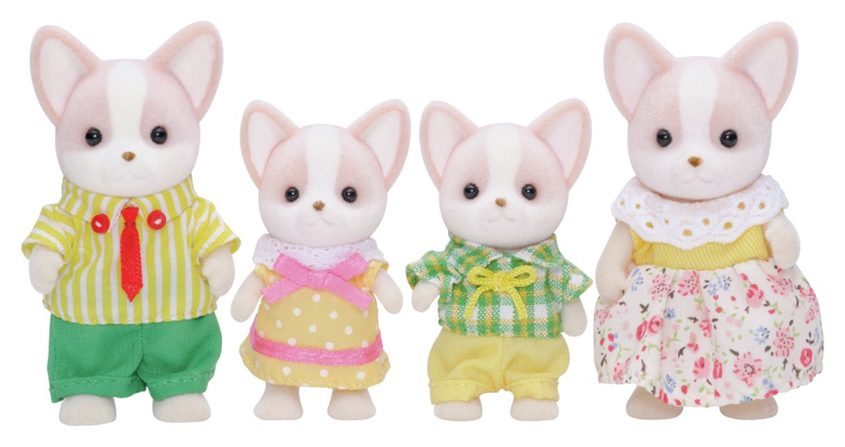 Sylvanian Families Chihuahua Dog Family.