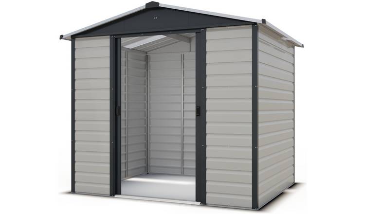 Yardmaster Extra Tall Metal Shiplap Shed - 10 x 6ft