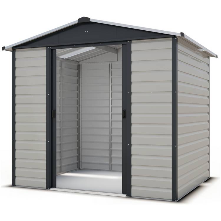 Yardmaster Extra Tall Metal Shiplap Shed - 10 x 6ft 0