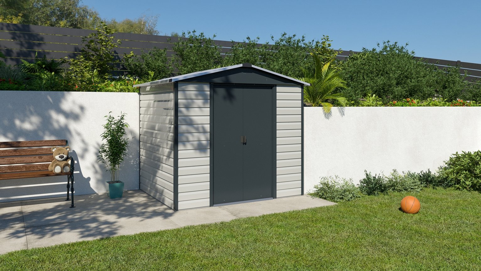 Yardmaster Extra Tall Metal Shiplap Shed Review